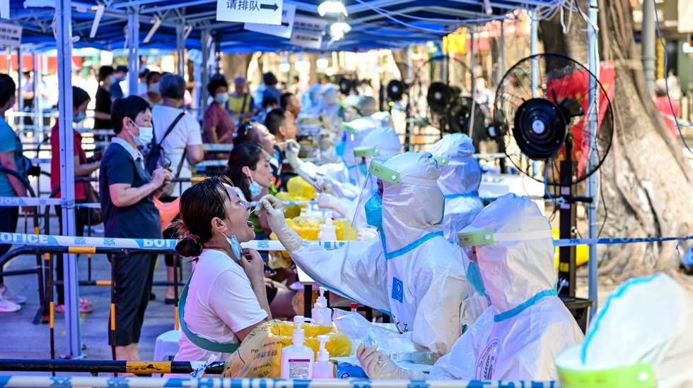 Nucleic Acid Testing In Guangzhou