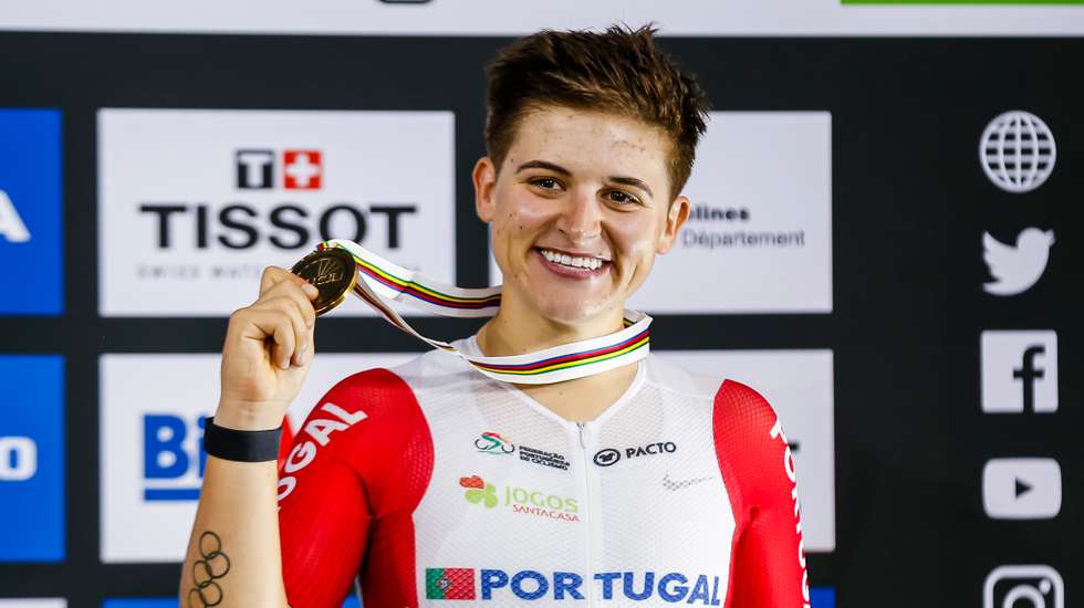 A ciclista portuguesa será a última representante nacional em Paris