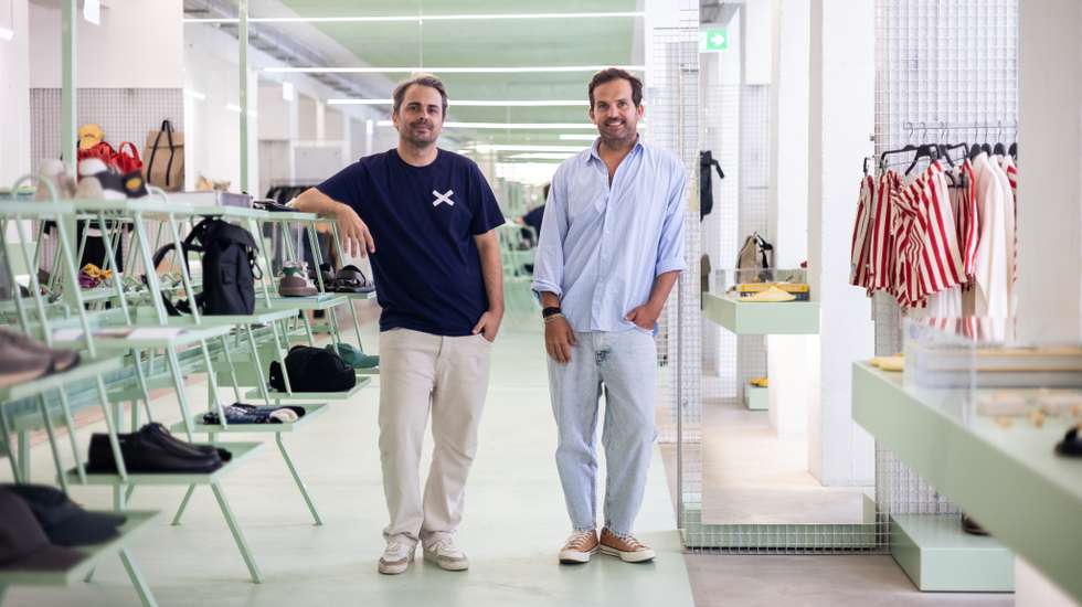 Edgar e Guilherme, a dupla ao leme da The Feeting Room