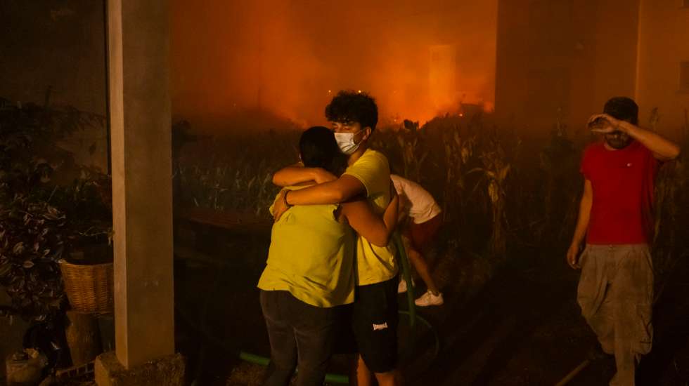 Incêndio em Penalva do Castelo, no concelho de Viseu