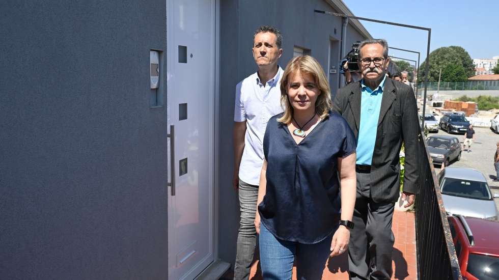 Catarina Martins visitou o bairro da Lapa, no Porto