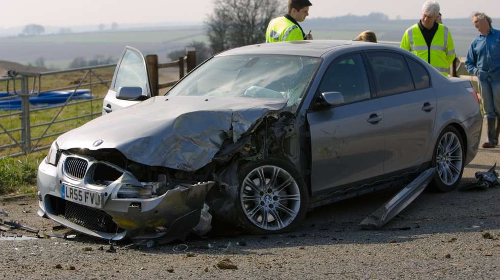 Car Crash, Oxfordshire, UK
