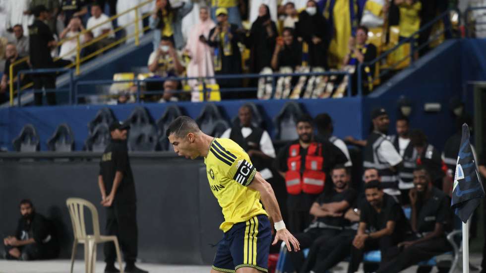 Ronaldo inaugurou o marcador no triunfo frente ao Al-Diriyah numa recarga na área após defesa incompleta de Abdullah