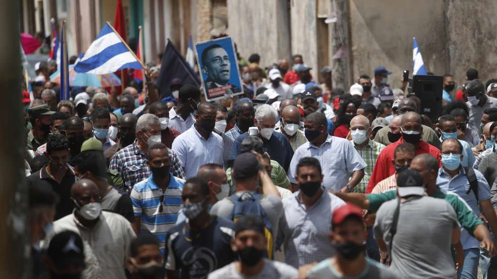 Mass protests erupt in several cities in Cuba