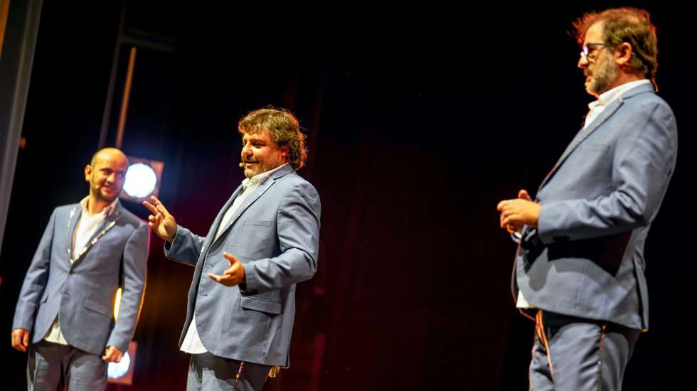 Gustavo Miranda, César Mourão e Carlos M Cunha: os Commedia a la Carte