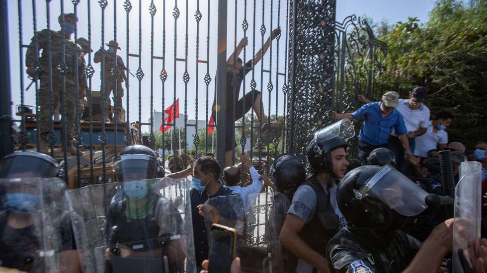 Tunisian President Kais Saied suspends parliament, assumes executive powers