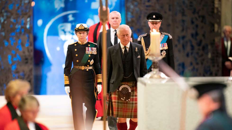 The Royal Family Attend Vigil At St Giles' Cathedral