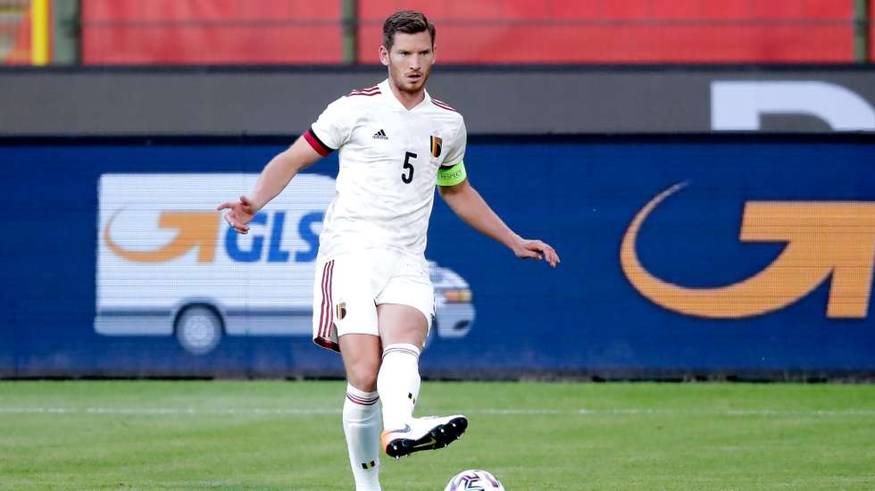 Vertonghen, capitão da seleção da Bélgica, volta a entrar em campo na próxima sexta-feira para defrontar a Itália nos quartos do Europeu