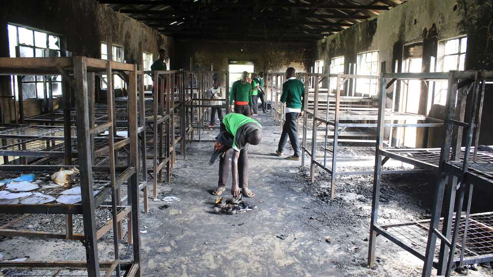 Kenyan school fire kills at least 17 students