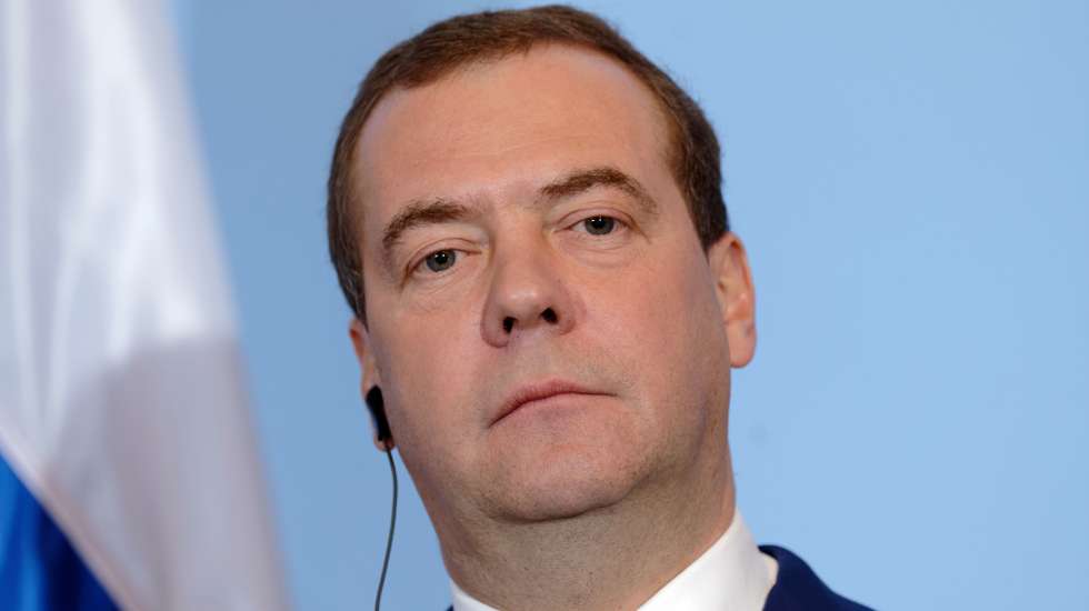 Russia's Prime Minister Dmitry Medvedev Visits Luxembourg : Day Two