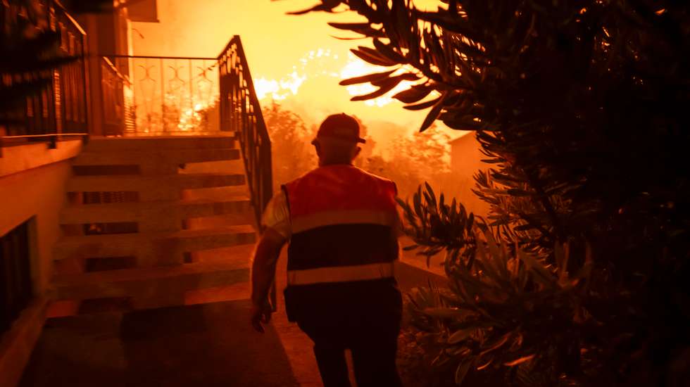 Incêndio em Penalva do Castelo, no concelho de Viseu