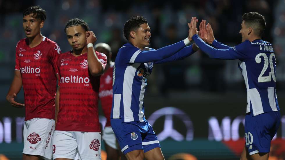 André Franco assistiu Evanilson para o segundo golo poucos minutos após o brasileiro ter entrado em campo