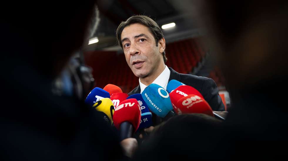 Rui Costa, presidente do Benfica, mostrou-se satisfeito com bom arranque de temporada mas relativizou resultados por estar tudo ainda numa fase inicial