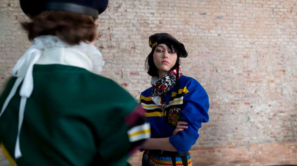 Philosophy By Lorenzo Serafini - Backstage - Milan Fashion Week Fall/Winter 2021-2022