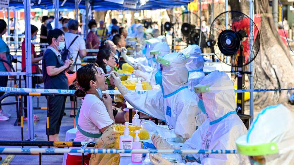 Nucleic Acid Testing In Guangzhou