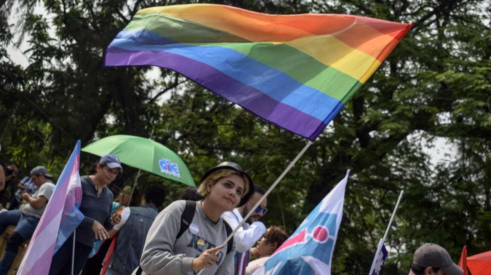 Demonstration In El Salvador On International Day Against Homophobia, Biphobia And Transphobia