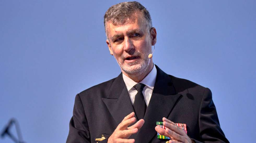 Portuguese Vice Admiral Henrique Gouveia e Melo, Coordinator Of COVID-19 Vaccination Plan, In NOVA SBE Campus 3rd Anniversary