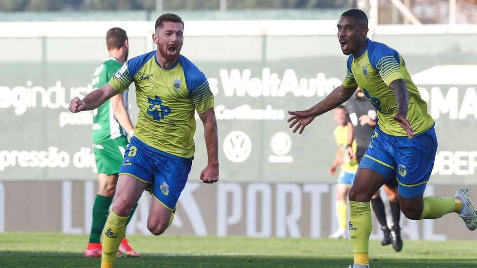 Arsénio inaugurou o marcador para o Arouca ainda na primeira parte e liquidou as remotas hipóteses de recuperação do Rio Ave