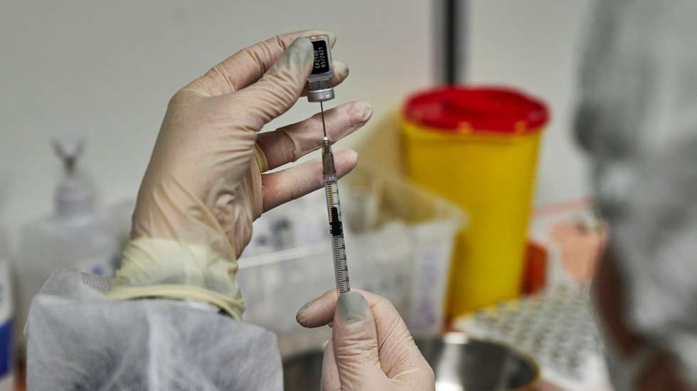 Oeiras Residents Receive AstraZeneca Vaccine During COVID-19 Pandemic