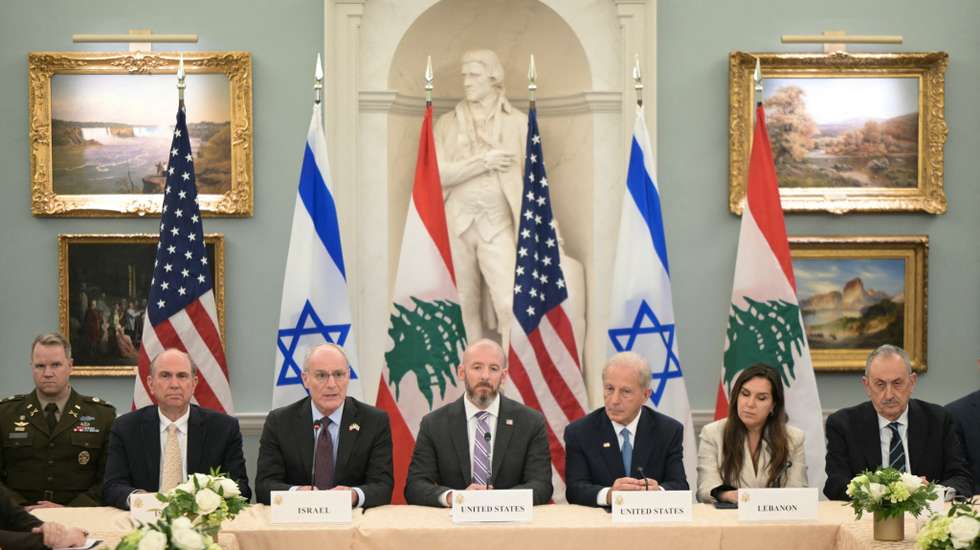 Anuncio do acordo de cessar-fogo entre Israel e Líbano, mediado pelos EUA