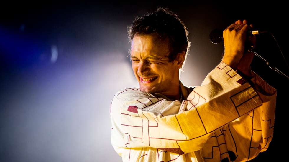Casper Clausen from Danish indie rock group Efterklang