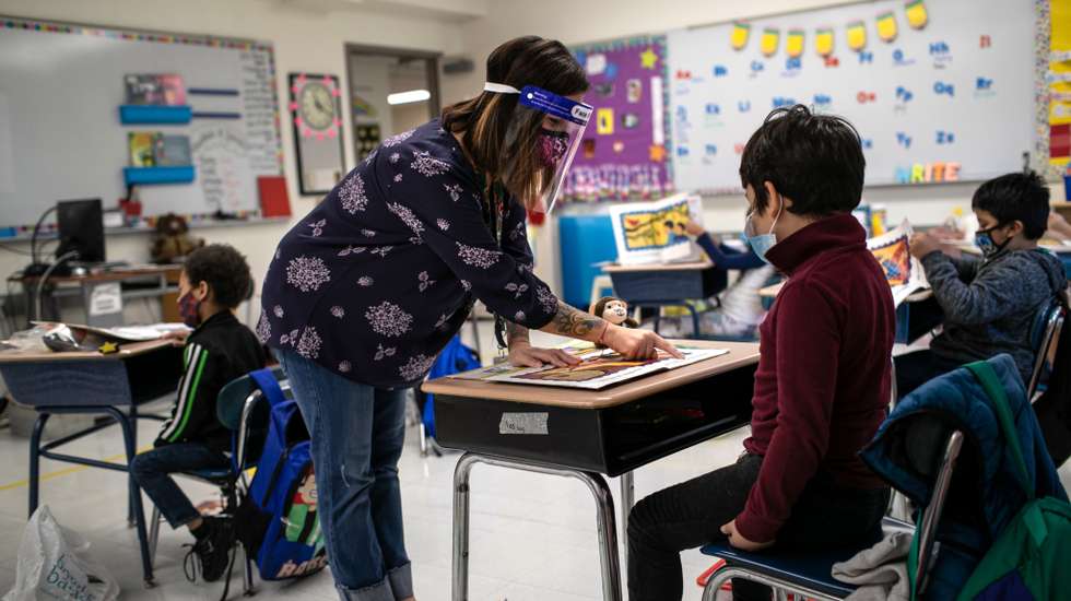 Connecticut Students Return To School With Hybrid Model During COVID-19 Pandemic