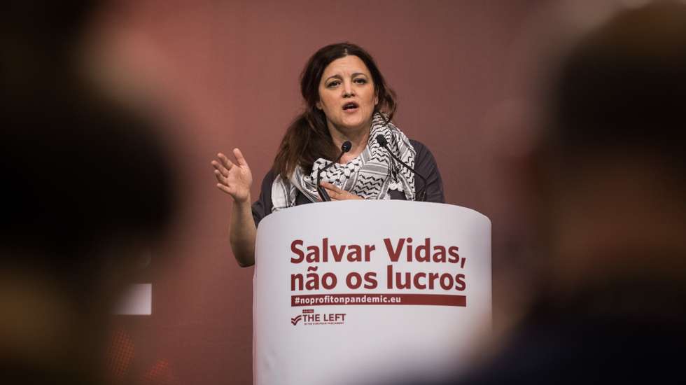 Marisa Matias foi a cabeça de cartaz que encerrou uma noite de ensaio para a convenção bloquista