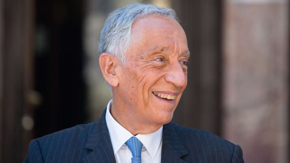 President of Portugal Marcelo Rebelo de Sousa attends the