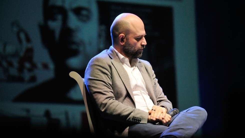 Roberto Saviano Presents His Book At Lucca Comics And Games 2021