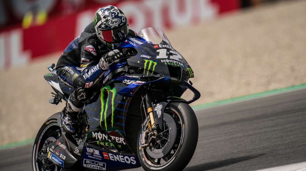 Maverick Viñales é neste momento sexto classificado no Mundial de Moto GP, com 95 pontos