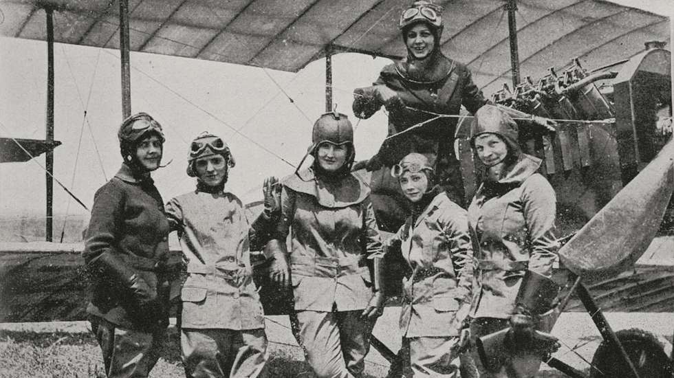 Women enlisted in air force, World War I