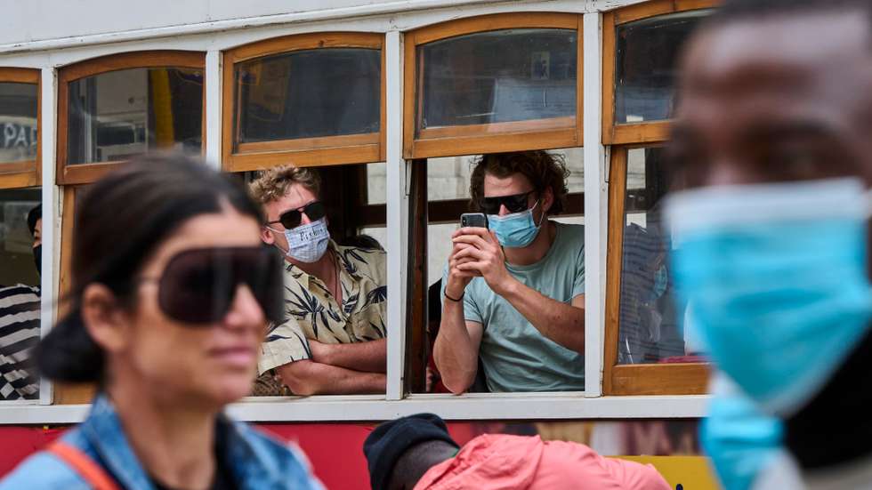 Locals And Tourists Are Back In The Streets In Portugal