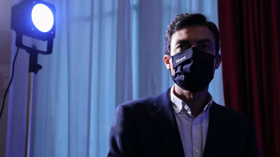 Tiago Mayan passou este dia de campanha, quinta-feira, com ações exclusivamente online devido à evolução da pandemia