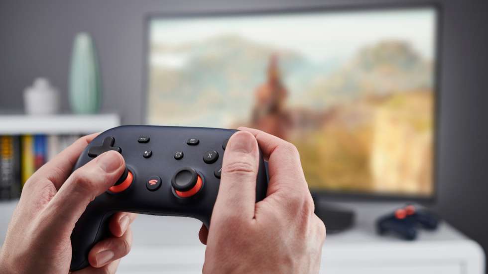 Google Stadia Video Game Controller