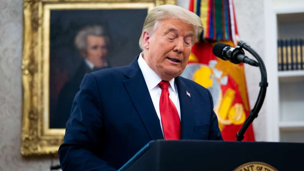 President Trump Awards Presidential Medal Of Freedom To Coach Lou Holtz