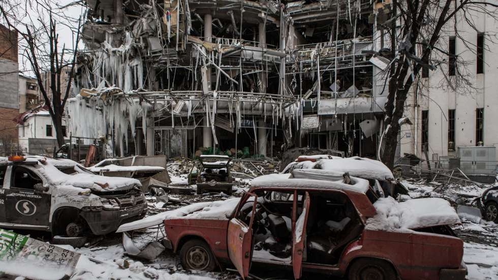 Damage caused in Kharkiv city after Russian attacks