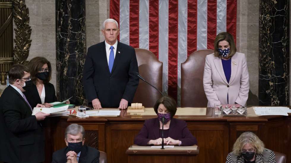 Congress Holds Joint Session To Ratify 2020 Presidential Election