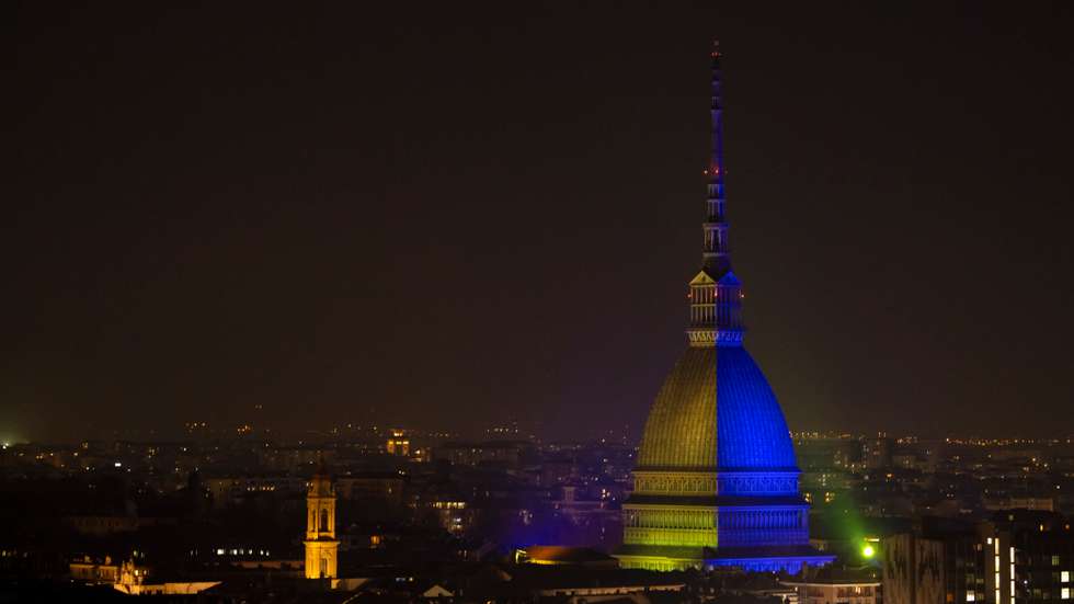 Mole Antonelliana, em Turim, Itália