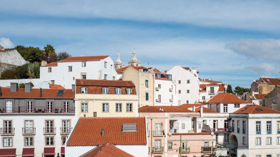 Alfama neighborhood in Lisbon