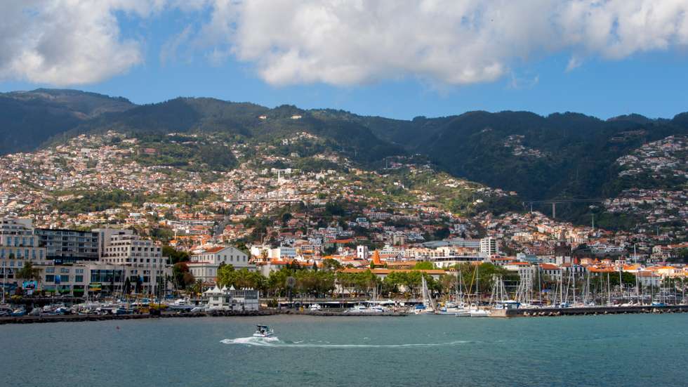 Vista Costal da cidade do Funchal, Madeira