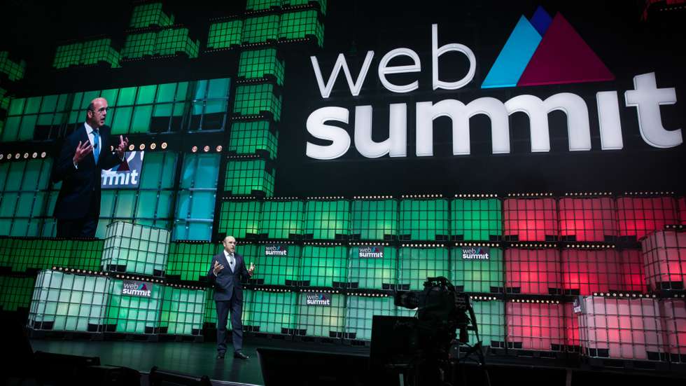 Web Summit: Primeiro dia da Web Summit, no MEO Arena, em Lisboa. Intervenção de Pedro Siza Vieira, ministra de Estado e da Economia. Lisboa, 1 de novembro de 2021. JOÃO PORFÍRIO/OBSERVADOR