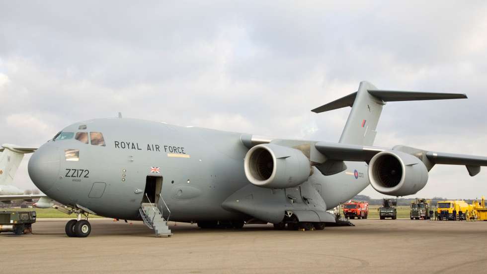 C17 Transport Plane, Oxfordshire, UK