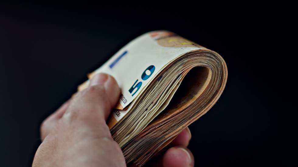 Giving money