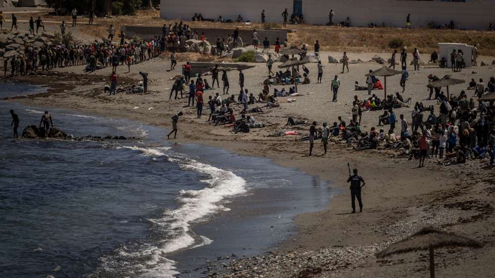 Pelo menos 72 mil pessoas cruzaram a fronteira de Ceuta na última semana