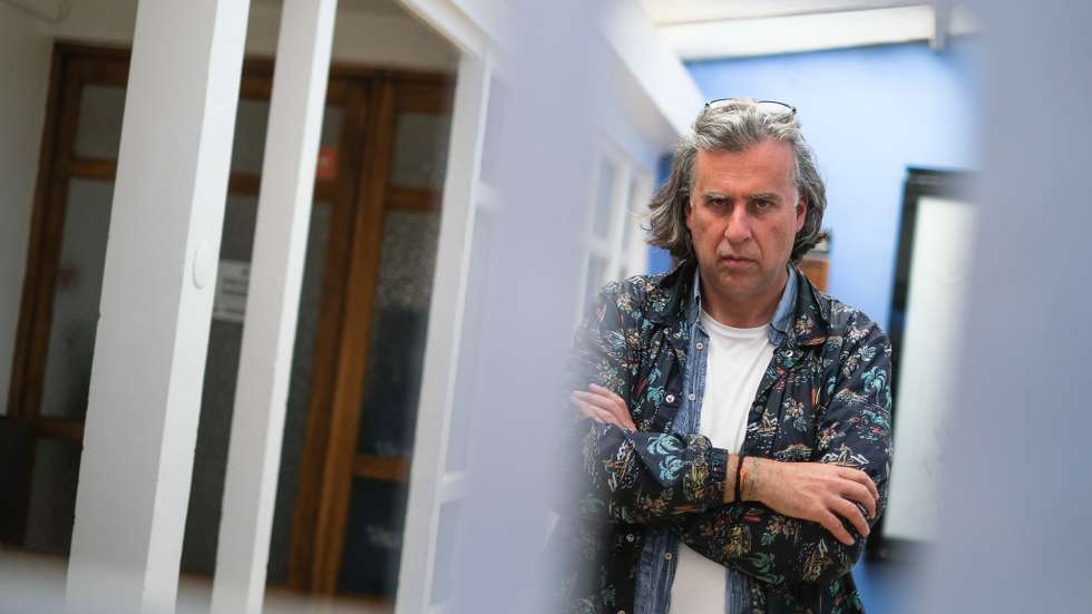 Daniel Pires, dono do espaço Maus Hábitos, no Porto, em 2021