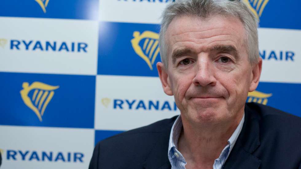 Press Conference of Michael O'Leary CEO of Ryanair