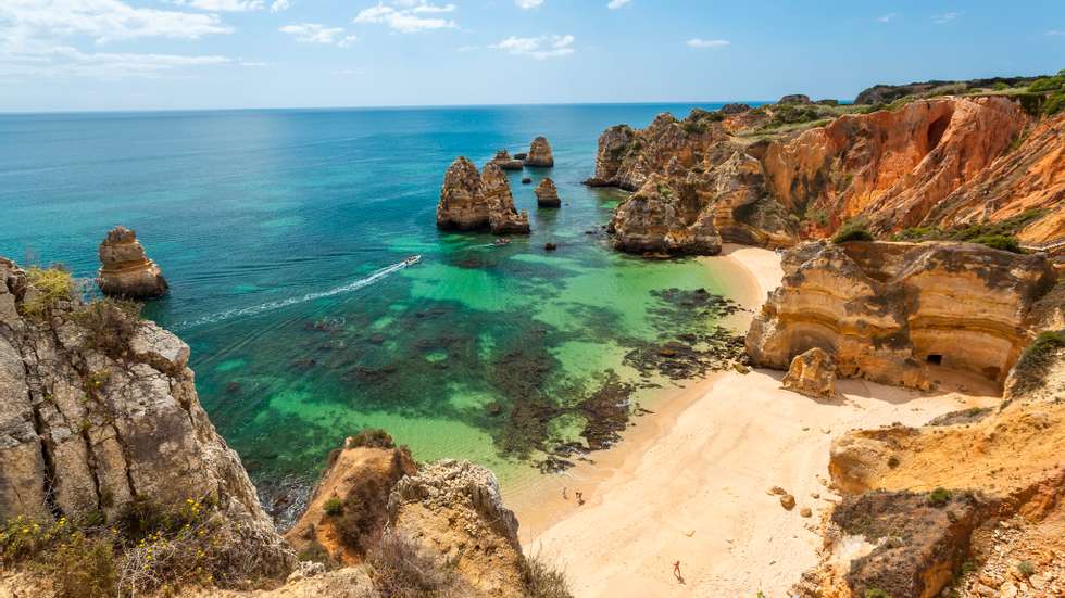 Praia do Camilo. Beach. Lagos. Algarve. Portugal