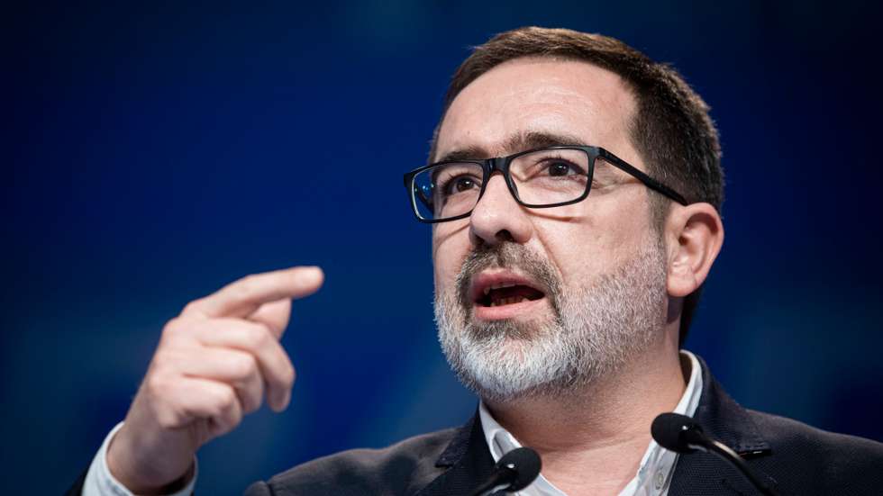 VI Convenção da Iniciativa Liberal - IL. O partido reúne em convenção no Centro de Congressos de Lisboa. Intervenção de Miguel Ferreira Silva, ex-presidente da IL. Lisboa, 11 de dezembro de 2021. JOÃO PORFÍRIO/OBSERVADOR