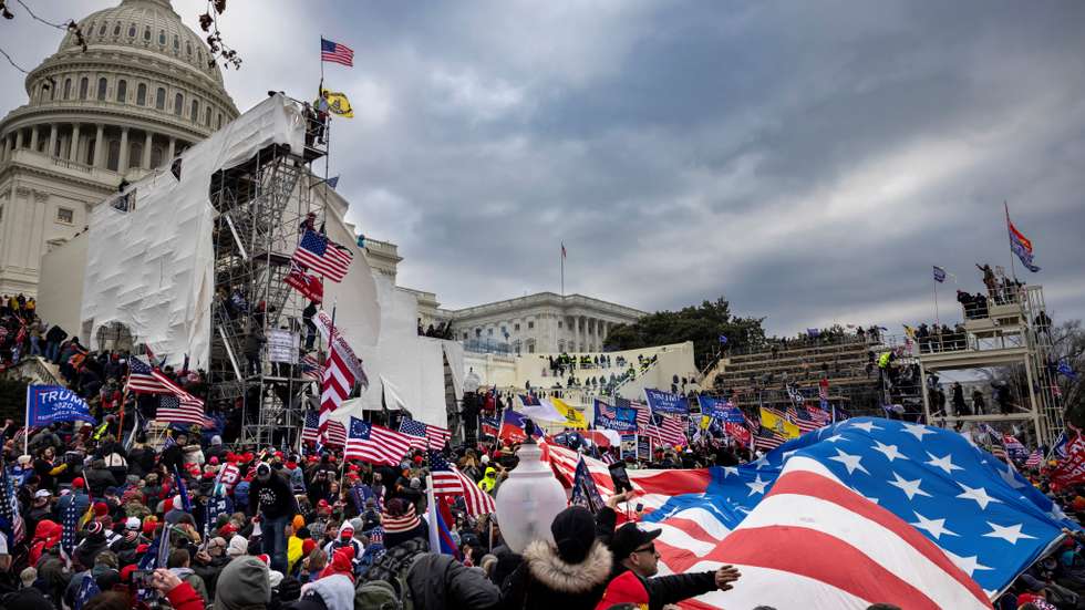 Trump Supporters Hold "Stop The Steal" Rally In DC Amid Ratification Of Presidential Election