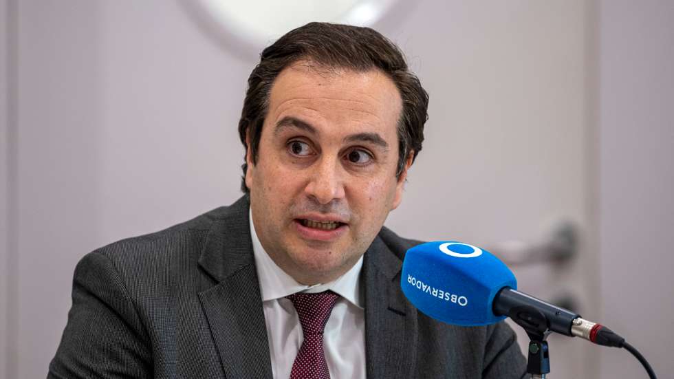 PORTO, PORTUGAL - JANEIRO 10: Debate para as Eleições Legislativas com os representantes dos partidos do distrito do Porto na Porto Business School. Rui Afonso - CHEGA Foto: OCTAVIO PASSOS/OBSERVADOR